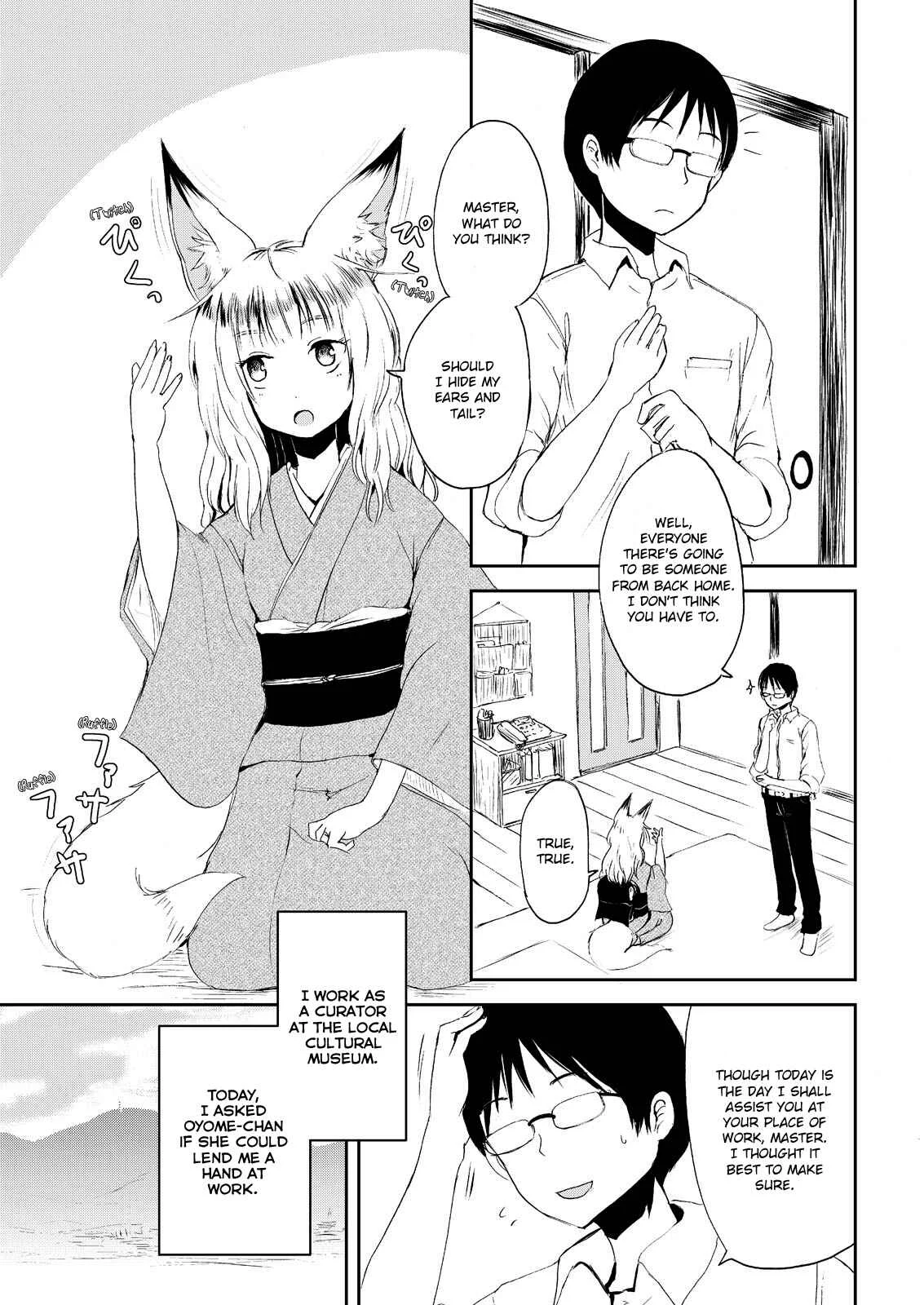 Kitsune no Oyome-chan Chapter 3: When I Called My Kitsune Wife to Work - Page 5
