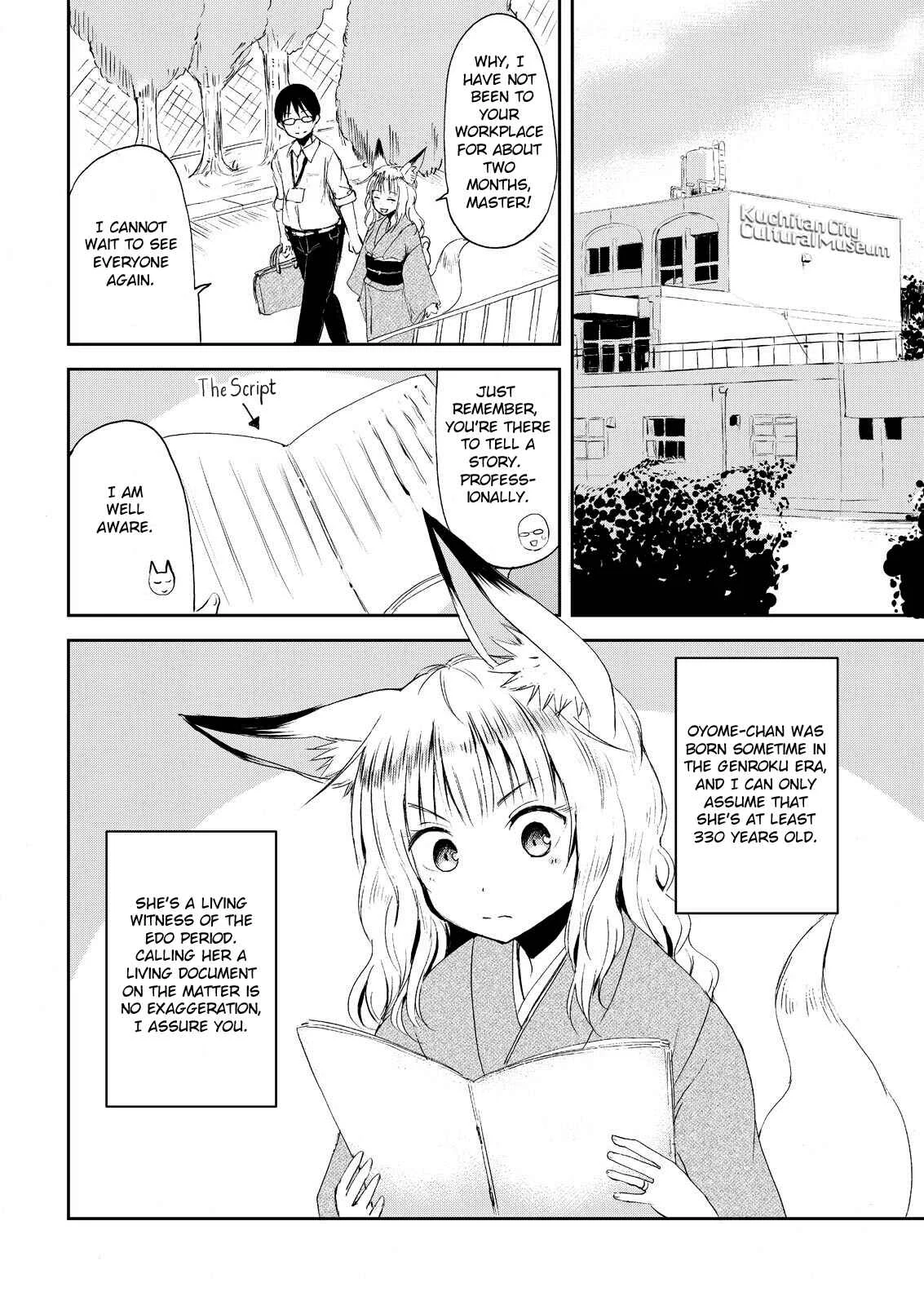 Kitsune no Oyome-chan Chapter 3: When I Called My Kitsune Wife to Work - Page 6