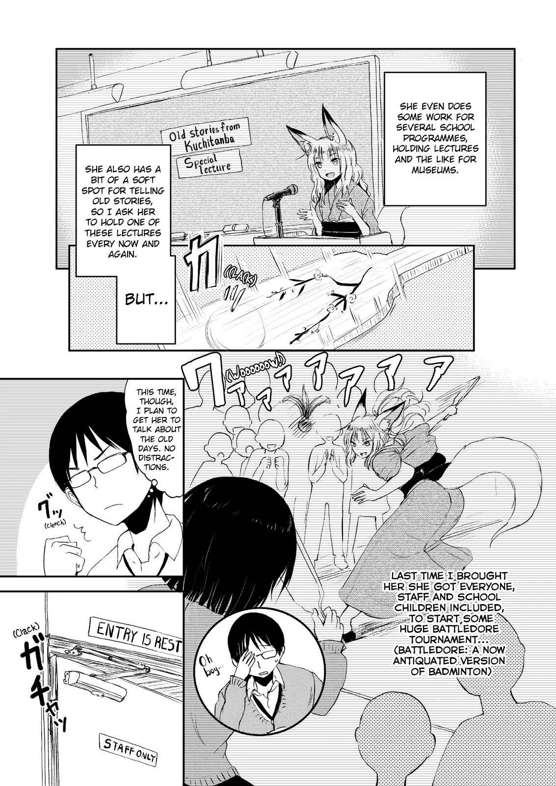 Kitsune no Oyome-chan Chapter 3: When I Called My Kitsune Wife to Work - Page 7