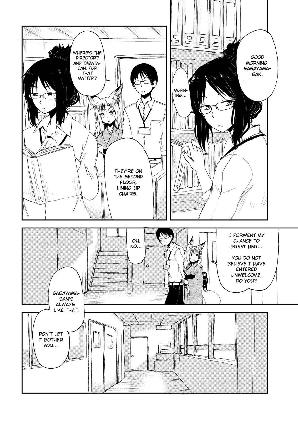 Kitsune no Oyome-chan Chapter 3: When I Called My Kitsune Wife to Work - Page 8
