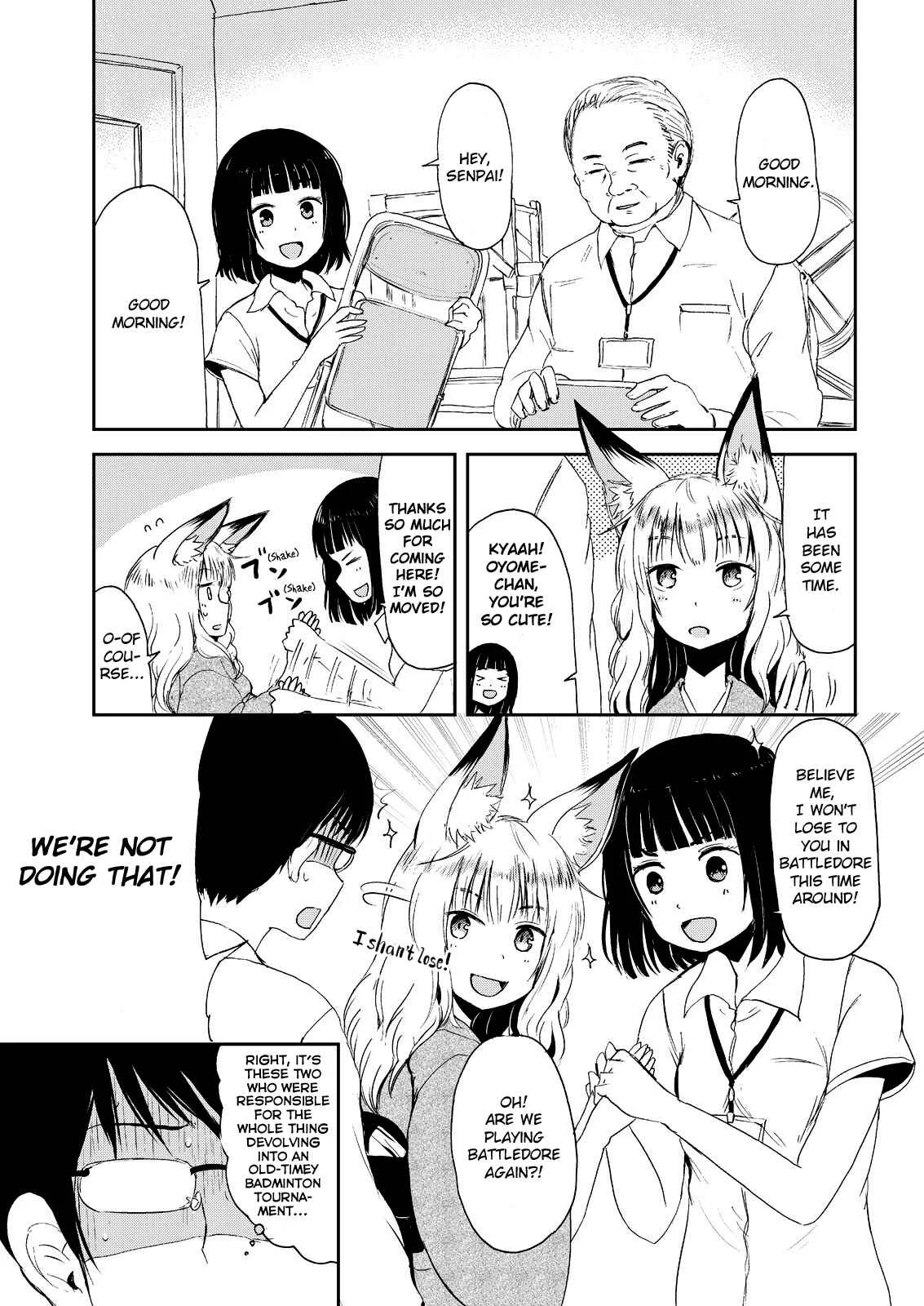 Kitsune no Oyome-chan Chapter 3: When I Called My Kitsune Wife to Work - Page 9