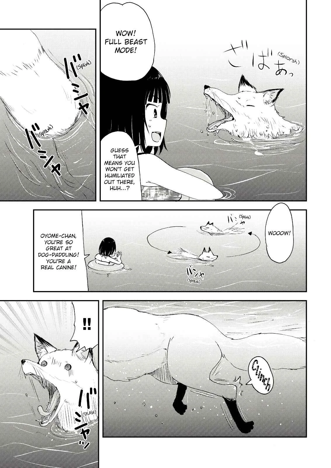 Kitsune no Oyome-chan Chapter 4: When My Kitsune Wife and I Went for a Swim in the Ocean - Page 13
