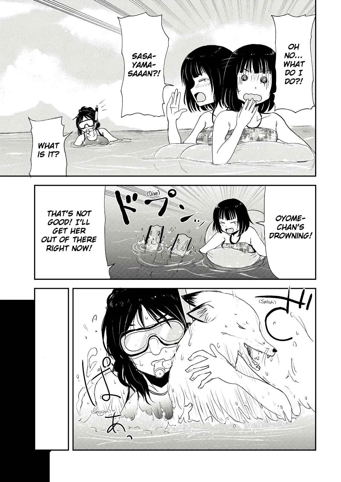 Kitsune no Oyome-chan Chapter 4: When My Kitsune Wife and I Went for a Swim in the Ocean - Page 15