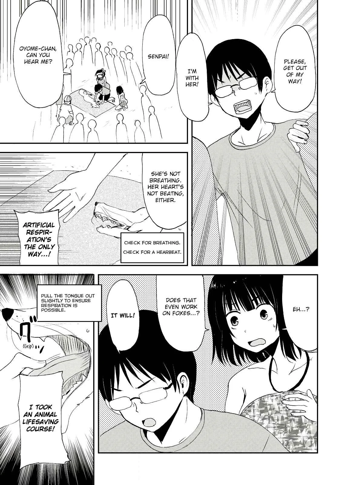 Kitsune no Oyome-chan Chapter 4: When My Kitsune Wife and I Went for a Swim in the Ocean - Page 17