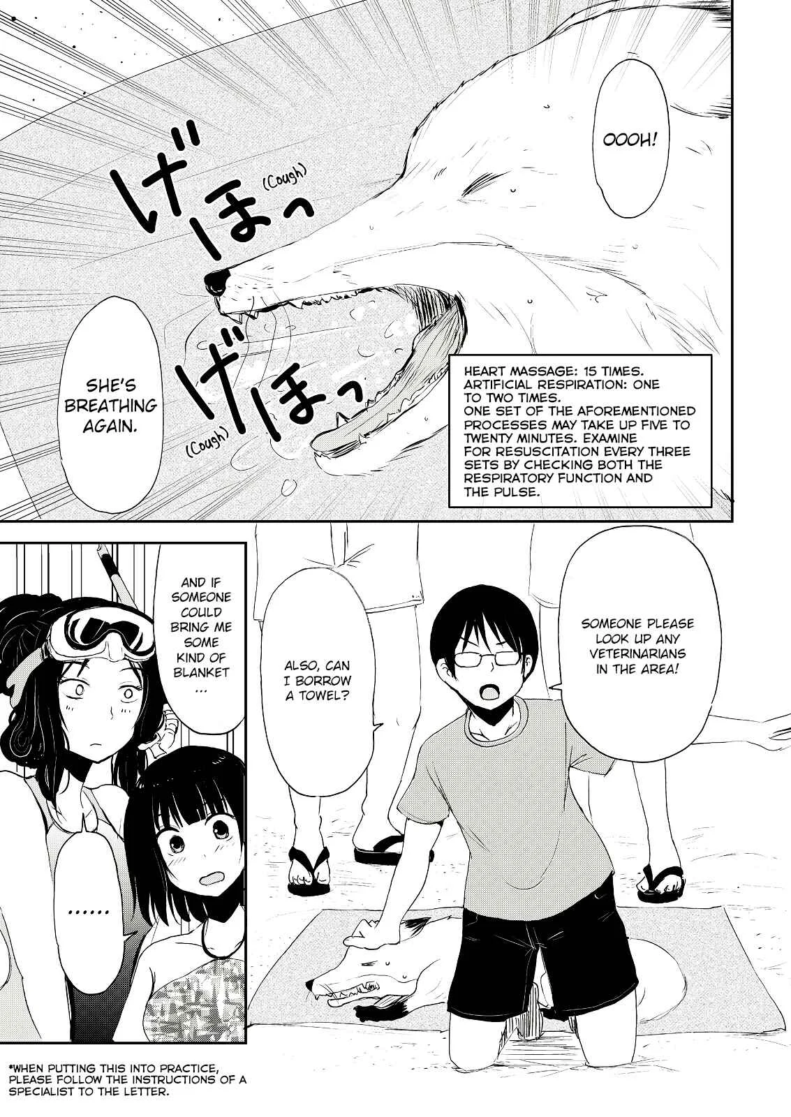 Kitsune no Oyome-chan Chapter 4: When My Kitsune Wife and I Went for a Swim in the Ocean - Page 19