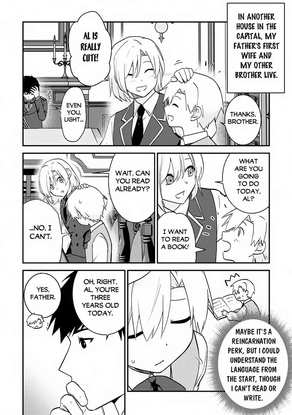 Kizokuka Sannan no Nariagari Life - Umarete Sugu ni Jingai Nintei Sareta Shounen wa Isekai wo Mankitsu Suru Chapter 1 - Page 18
