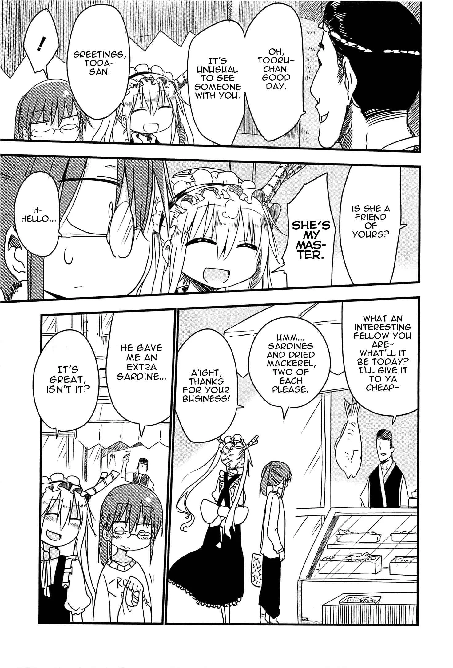 Kobayashi-san Chi no Maid Dragon Chapter 5: Tooru and Shopping - Page 3
