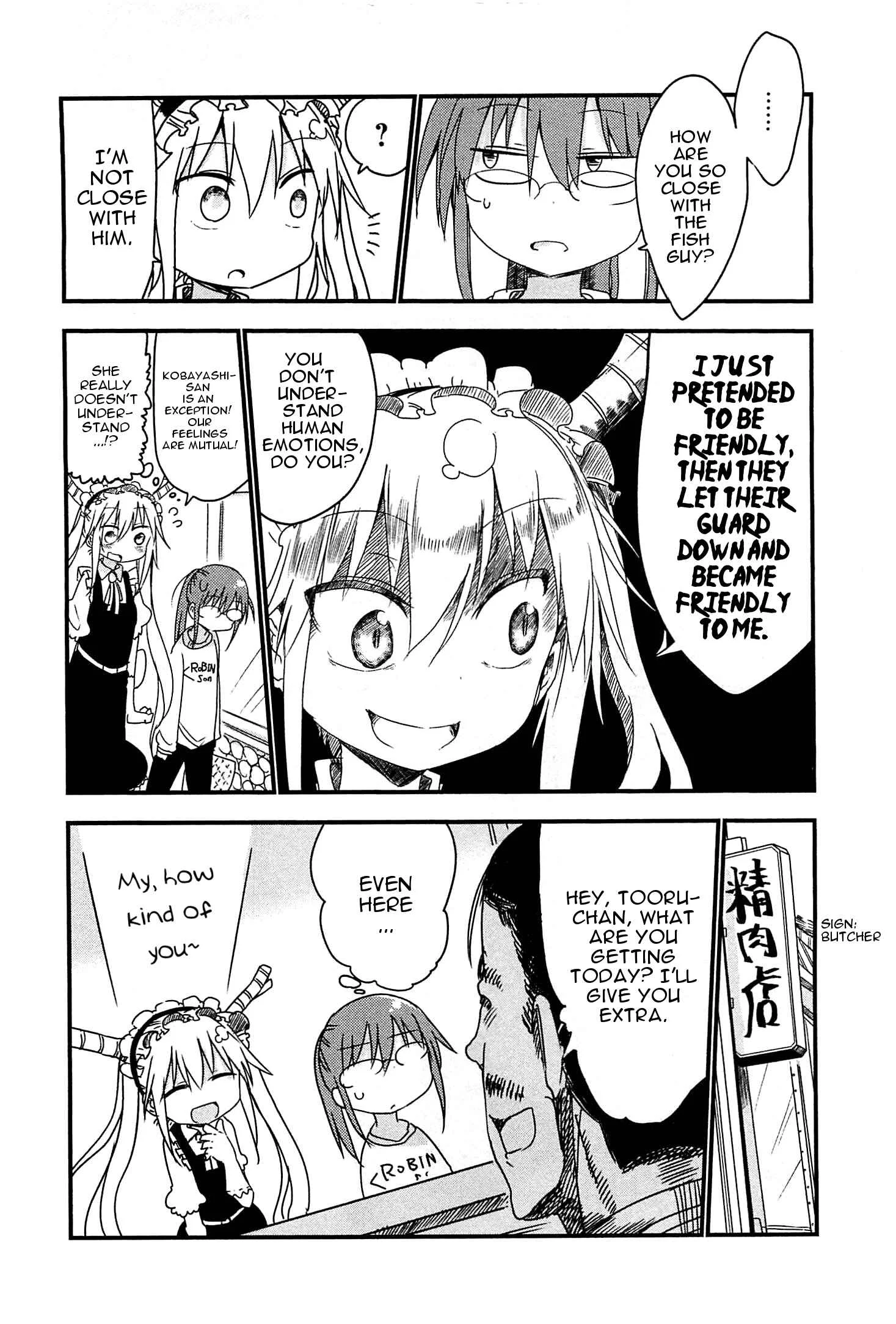 Kobayashi-san Chi no Maid Dragon Chapter 5: Tooru and Shopping - Page 4
