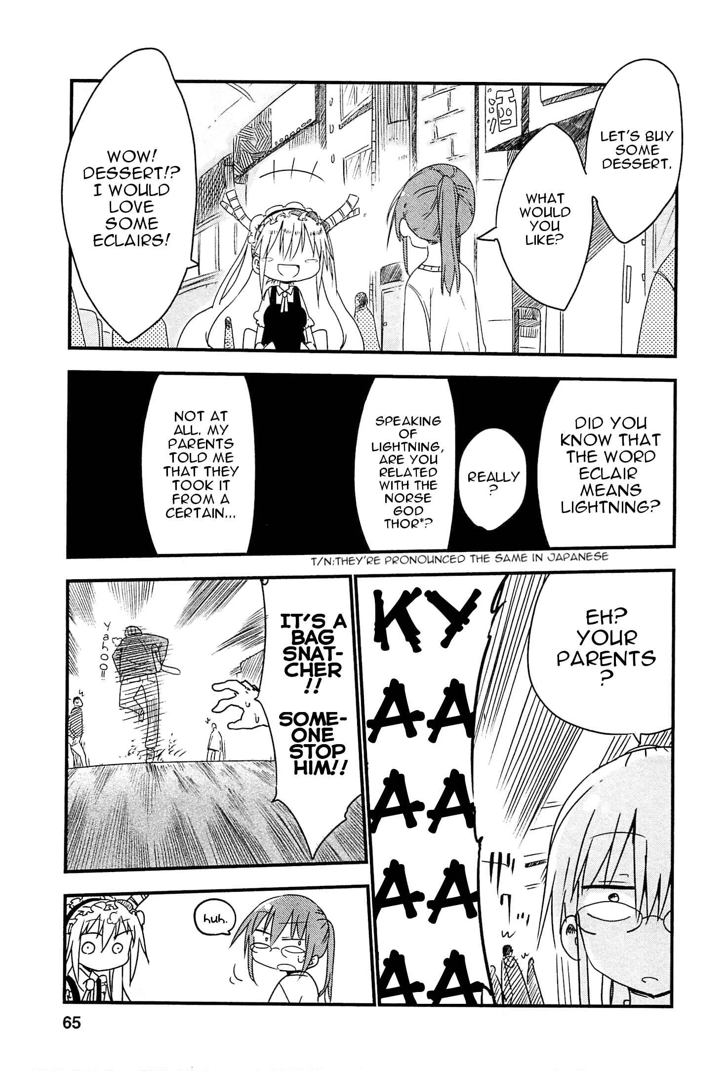 Kobayashi-san Chi no Maid Dragon Chapter 5: Tooru and Shopping - Page 7