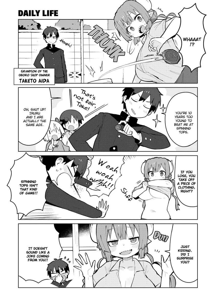 Kobayashi-san Chi no Maid Dragon - Iruru wa Koi toka Wakarimasen! Chapter 1: Iruru and Taketo - Page 3