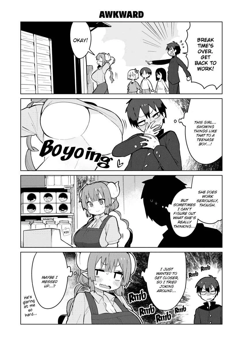 Kobayashi-san Chi no Maid Dragon - Iruru wa Koi toka Wakarimasen! Chapter 1: Iruru and Taketo - Page 4