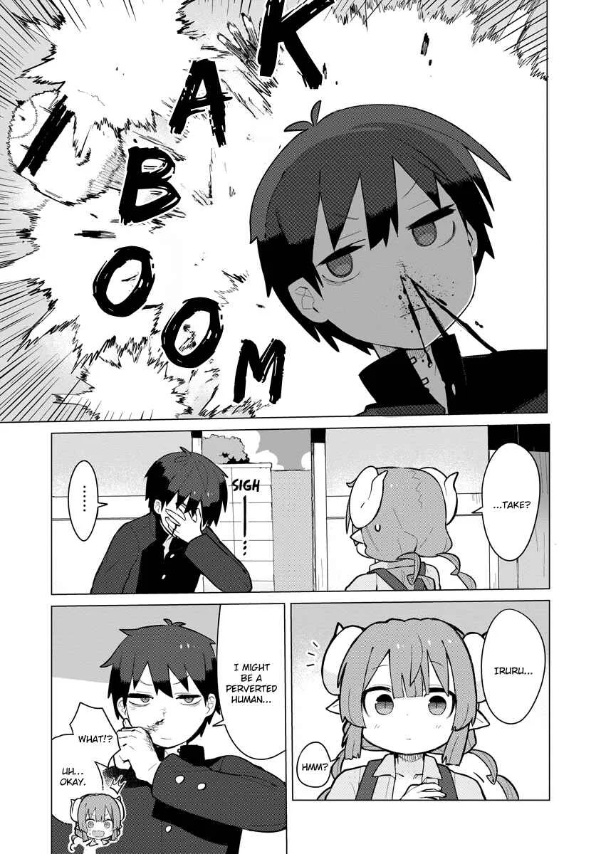 Kobayashi-san Chi no Maid Dragon - Iruru wa Koi toka Wakarimasen! Chapter 1: Iruru and Taketo - Page 13