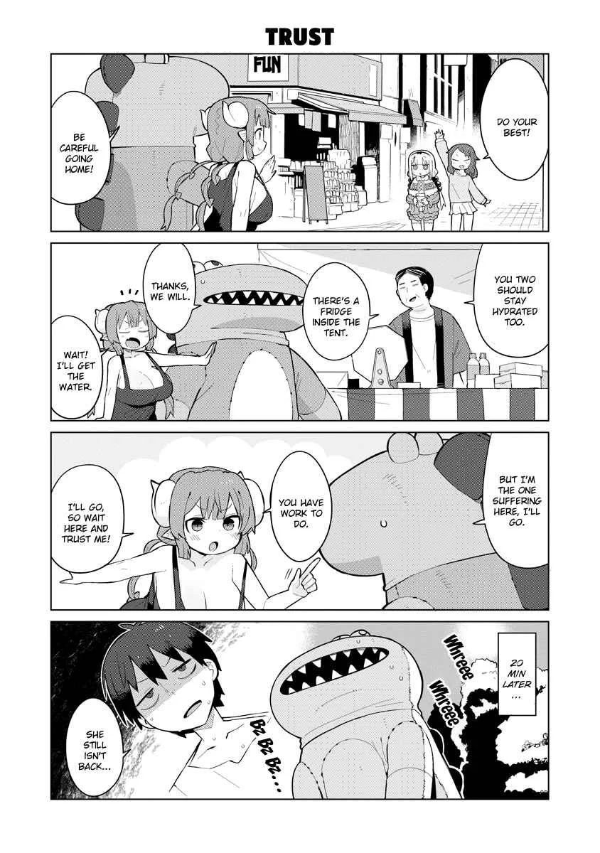 Kobayashi-san Chi no Maid Dragon - Iruru wa Koi toka Wakarimasen! Chapter 2: Iruru and the Mascot Costume - Page 8
