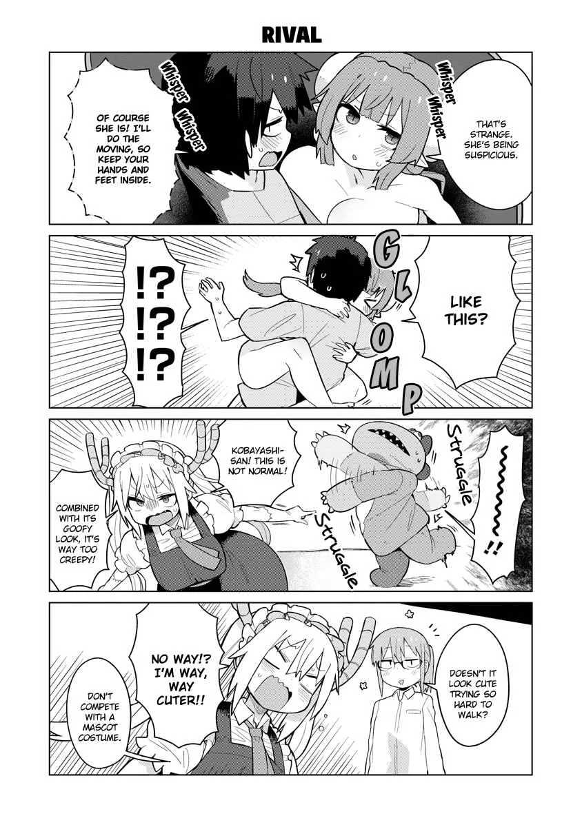 Kobayashi-san Chi no Maid Dragon - Iruru wa Koi toka Wakarimasen! Chapter 2: Iruru and the Mascot Costume - Page 12