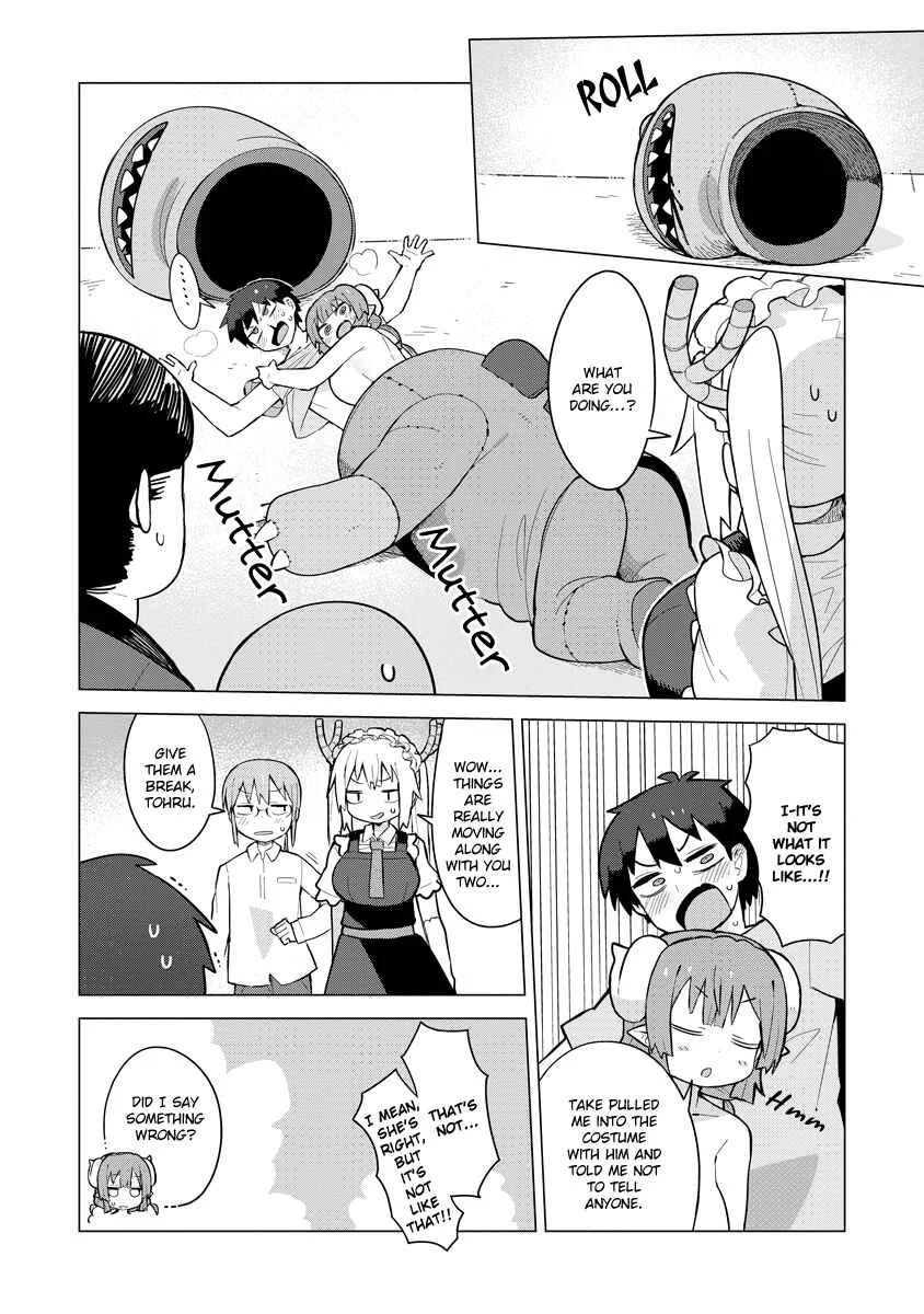 Kobayashi-san Chi no Maid Dragon - Iruru wa Koi toka Wakarimasen! Chapter 2: Iruru and the Mascot Costume - Page 14