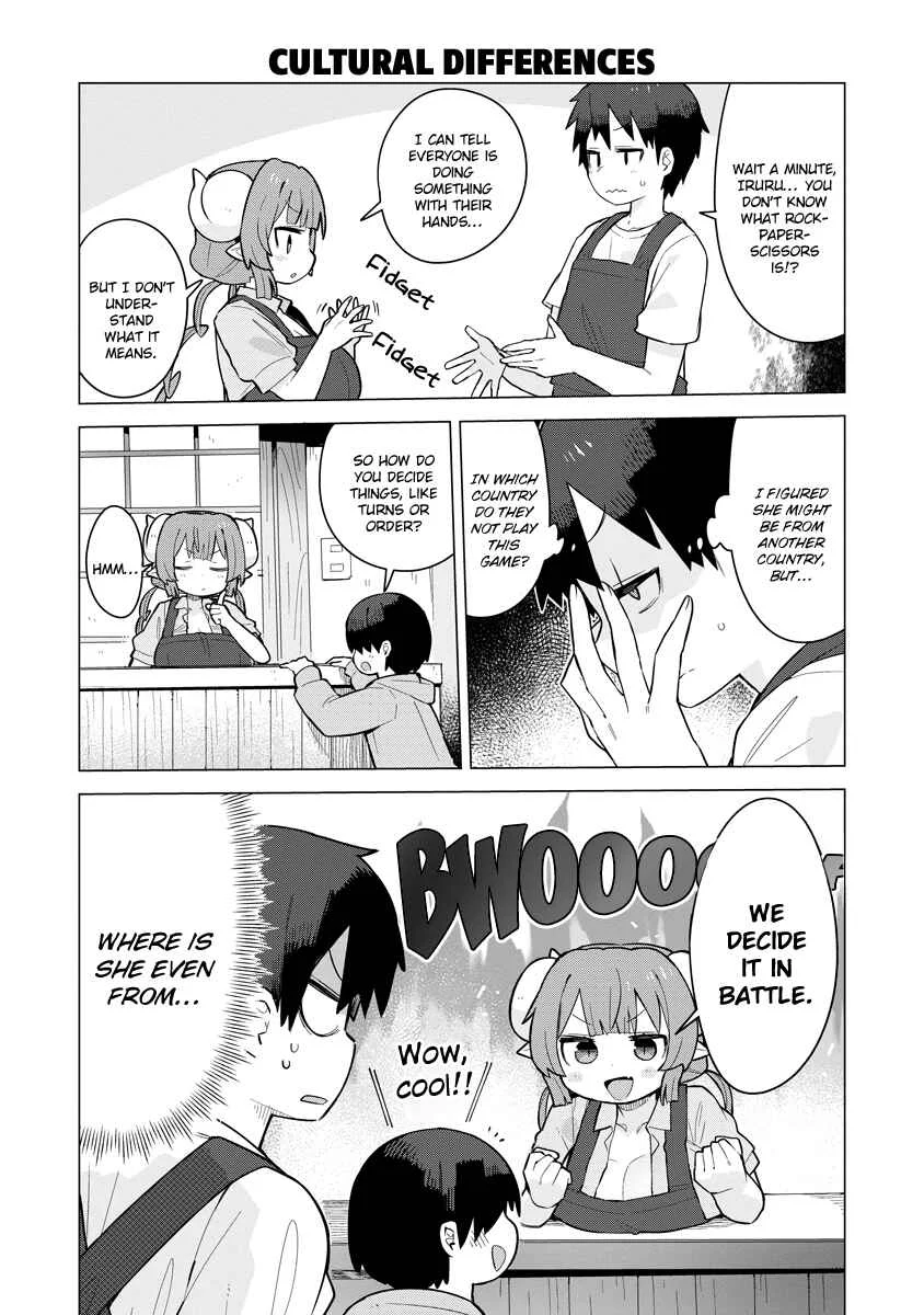 Kobayashi-san Chi no Maid Dragon - Iruru wa Koi toka Wakarimasen! Chapter 3: Iruru and Rock-Paper-Scissors - Page 2