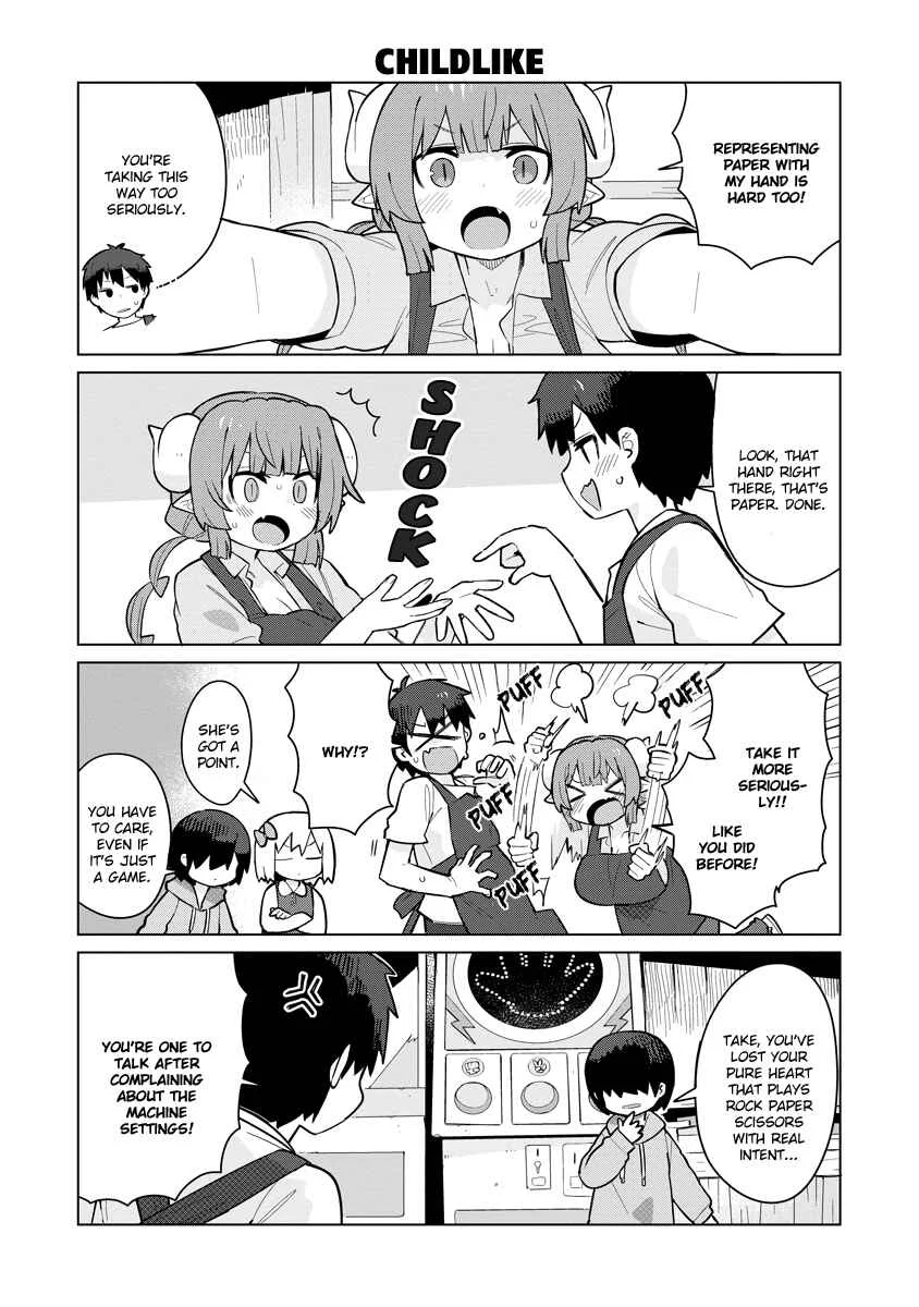 Kobayashi-san Chi no Maid Dragon - Iruru wa Koi toka Wakarimasen! Chapter 3: Iruru and Rock-Paper-Scissors - Page 6