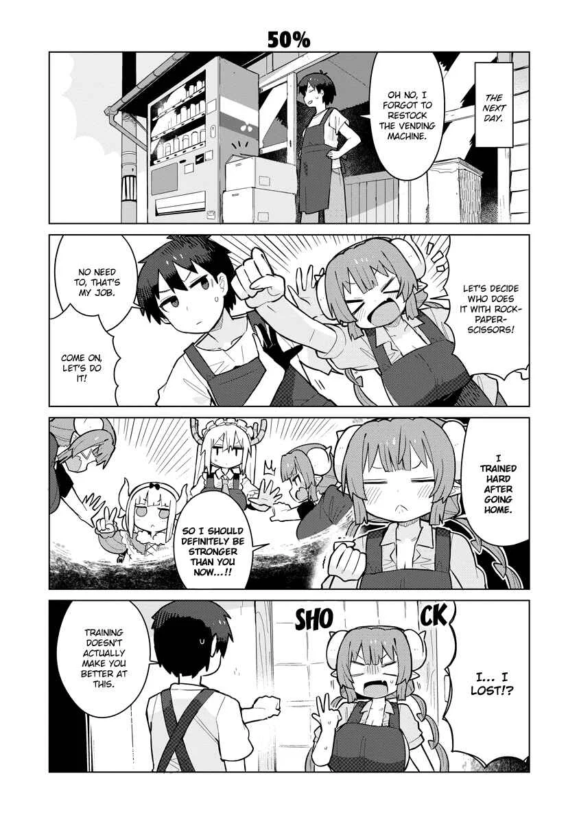 Kobayashi-san Chi no Maid Dragon - Iruru wa Koi toka Wakarimasen! Chapter 3: Iruru and Rock-Paper-Scissors - Page 8