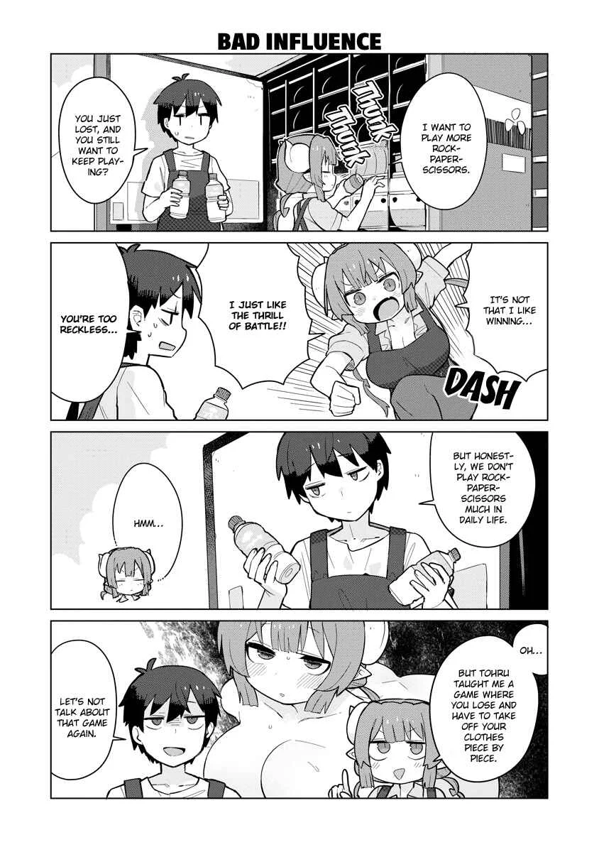 Kobayashi-san Chi no Maid Dragon - Iruru wa Koi toka Wakarimasen! Chapter 3: Iruru and Rock-Paper-Scissors - Page 9