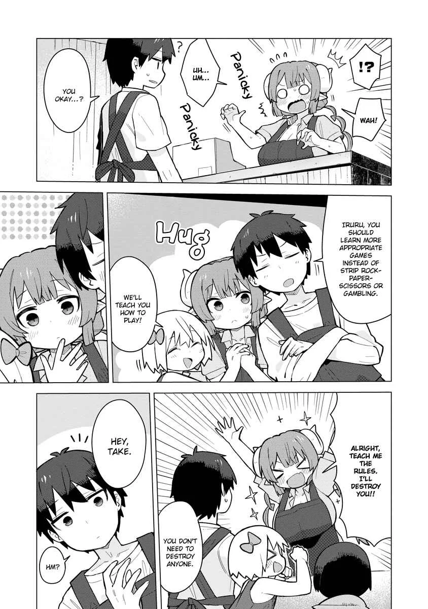 Kobayashi-san Chi no Maid Dragon - Iruru wa Koi toka Wakarimasen! Chapter 3: Iruru and Rock-Paper-Scissors - Page 13