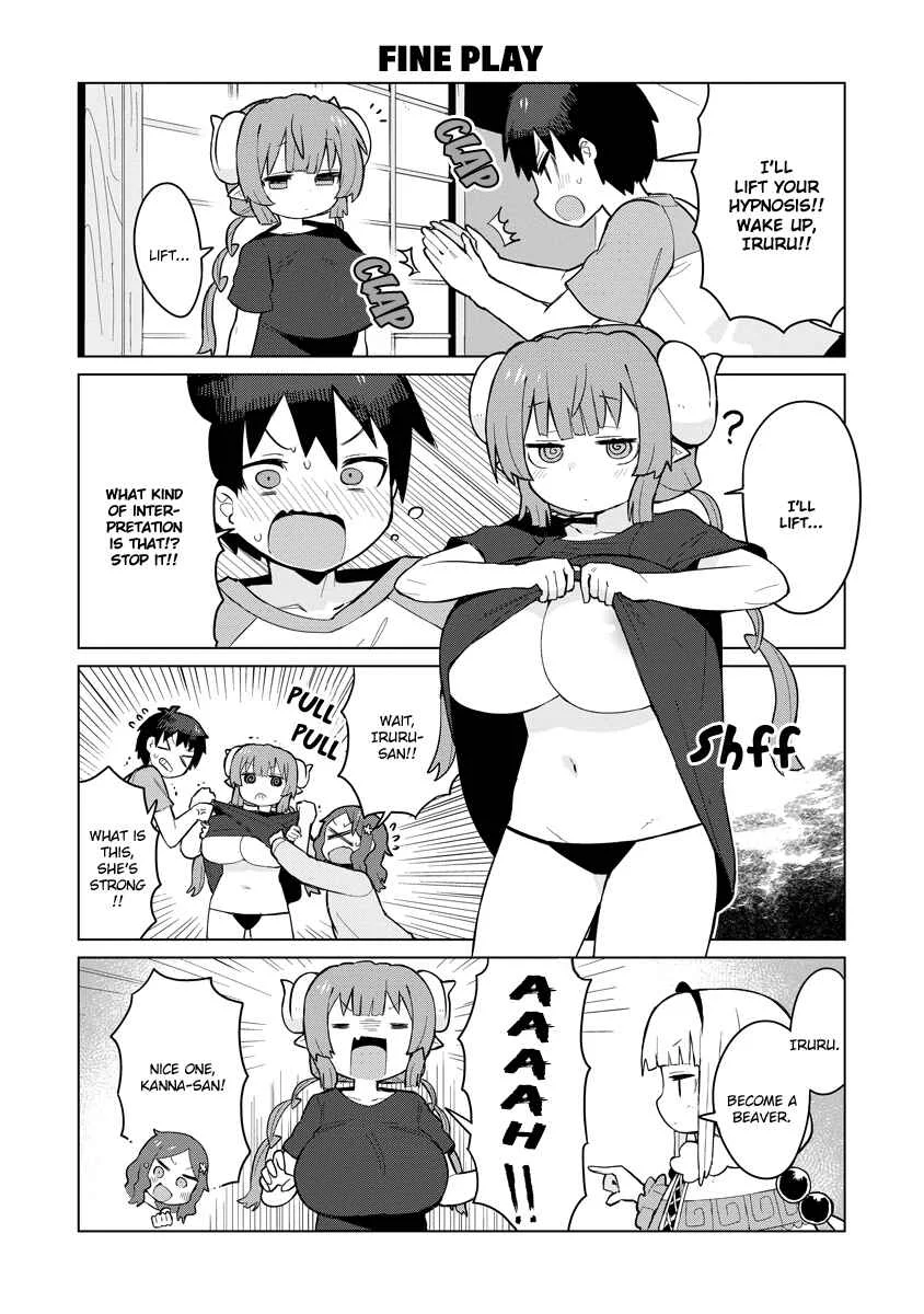 Kobayashi-san Chi no Maid Dragon - Iruru wa Koi toka Wakarimasen! Chapter 4: Iruru and Hypnotism - Page 12