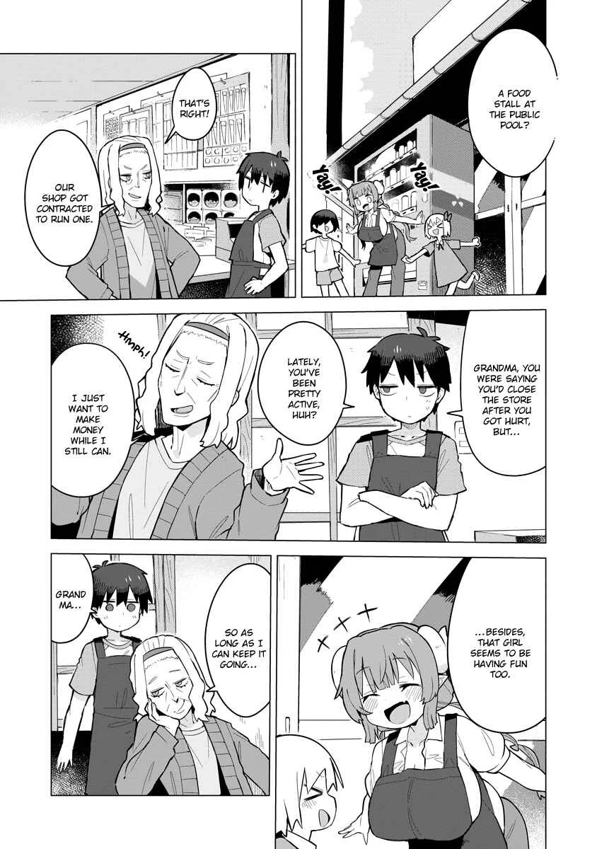 Kobayashi-san Chi no Maid Dragon - Iruru wa Koi toka Wakarimasen! Chapter 5: Iruru and the Food Booth - Page 1