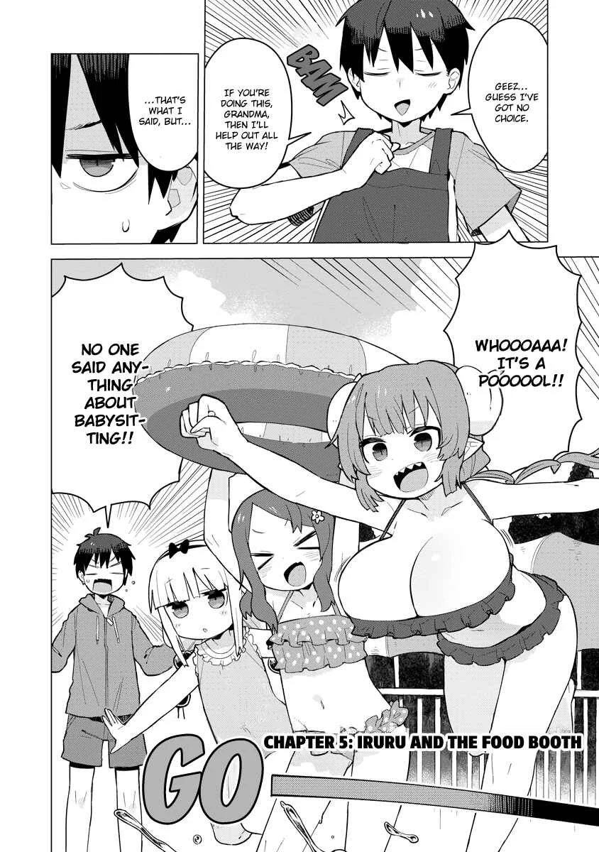 Kobayashi-san Chi no Maid Dragon - Iruru wa Koi toka Wakarimasen! Chapter 5: Iruru and the Food Booth - Page 2