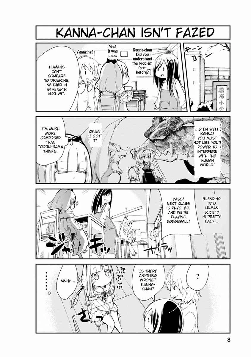 Kobayashi-san Chi no Maid Dragon - Kanna no Nichijou Chapter 1 - Page 8