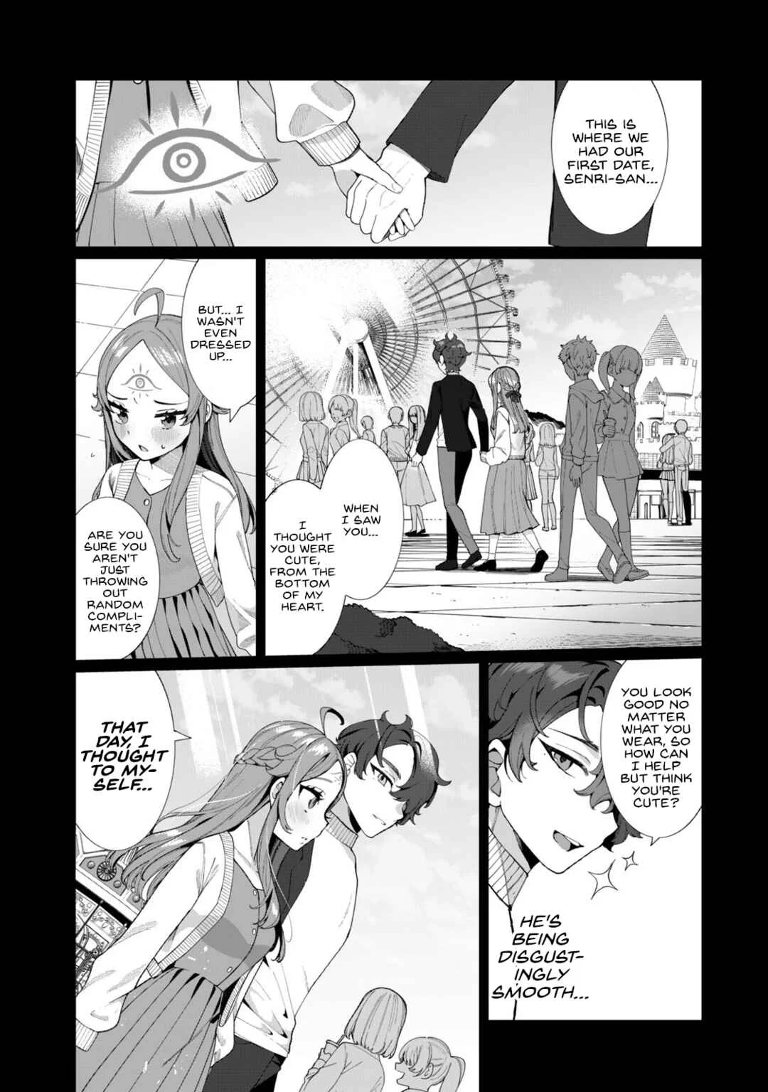 Koi to Senrigan to Aonisai Chapter 2: Our first date. - Page 13