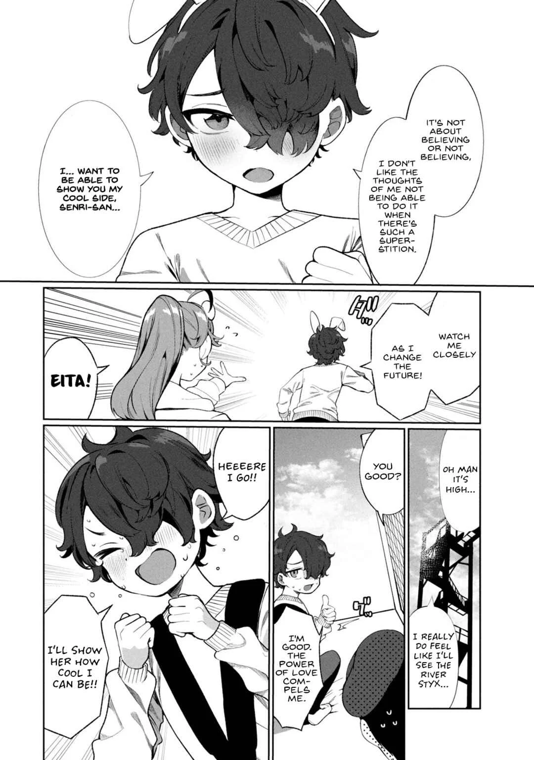 Koi to Senrigan to Aonisai Chapter 3: To our wonderful future, surely. - Page 12