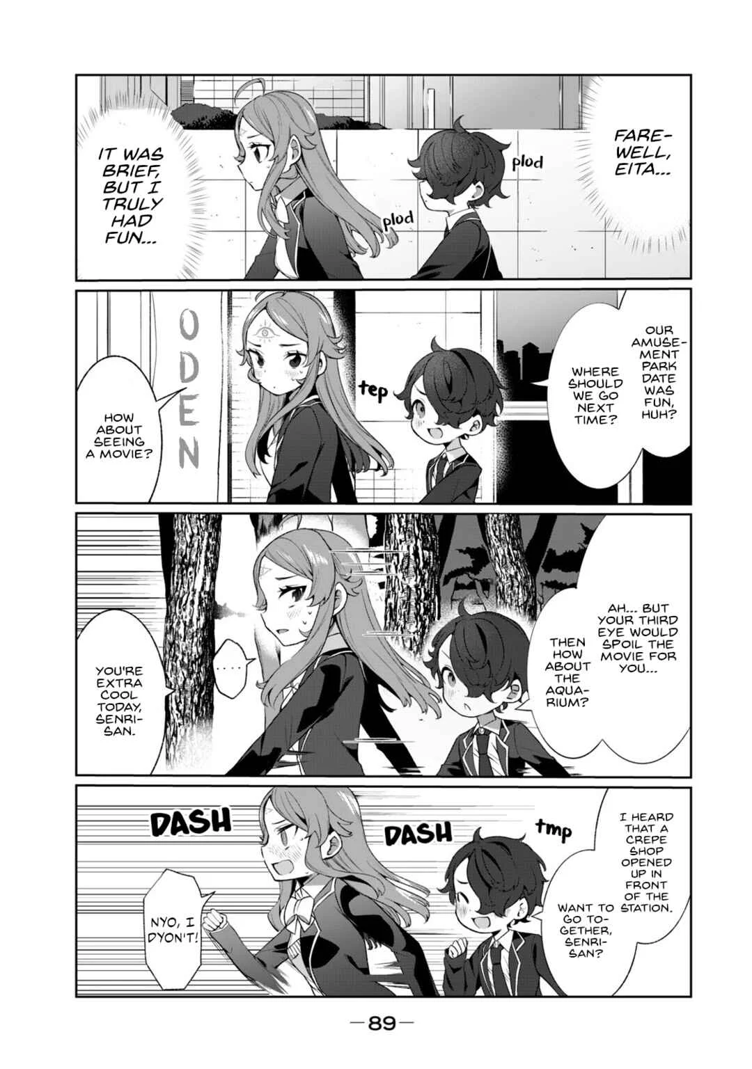 Koi to Senrigan to Aonisai Chapter 5: Anxiety and Trust. - Page 3