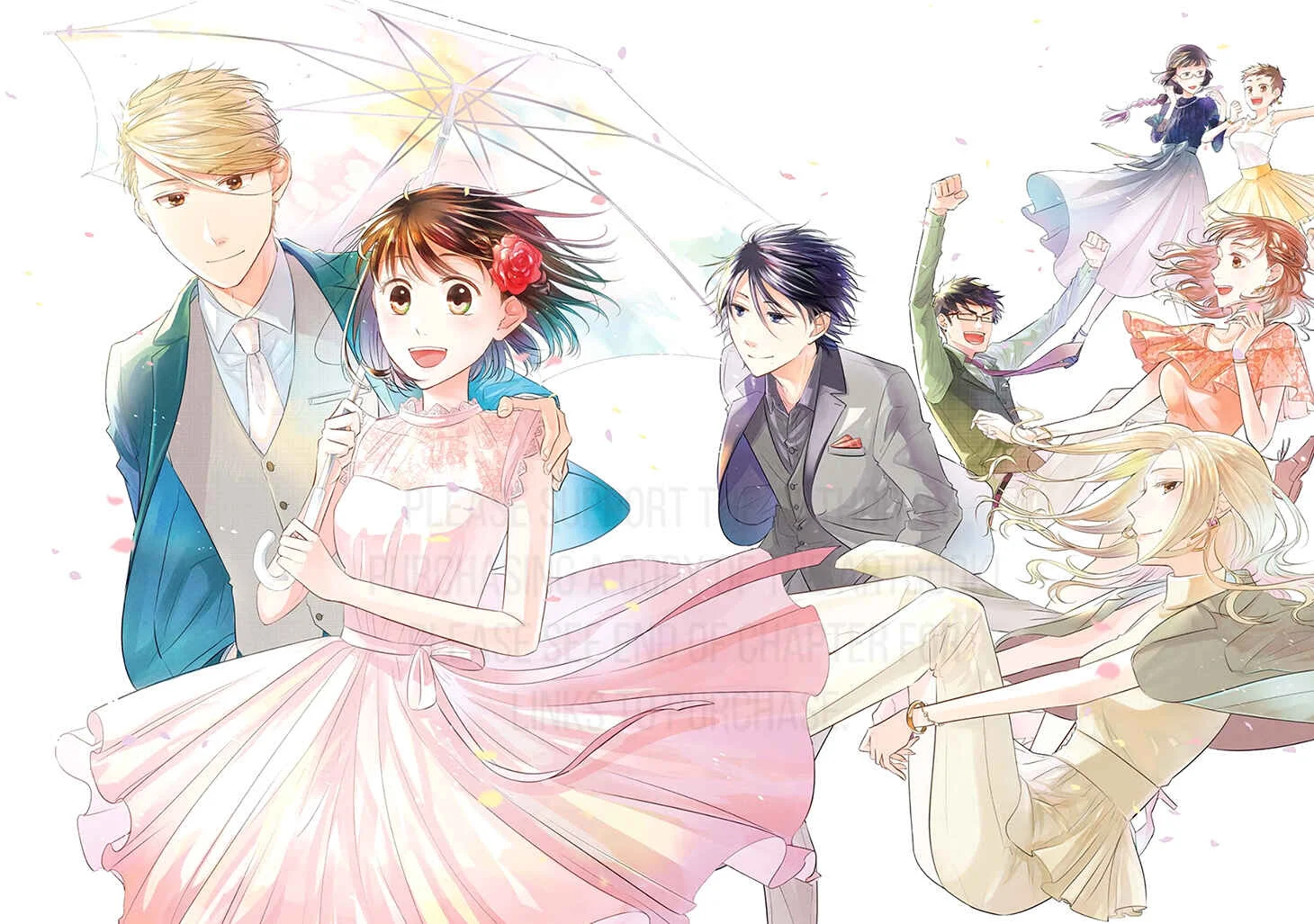 Koi to Yobu ni wa Kimochi Warui Chapter 1: Une Fleur: Artbook - Ch 1-6 - Page 1