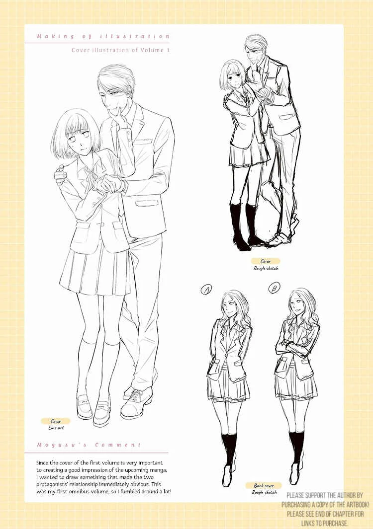Koi to Yobu ni wa Kimochi Warui Chapter 1: Une Fleur: Artbook - Ch 1-6 - Page 6