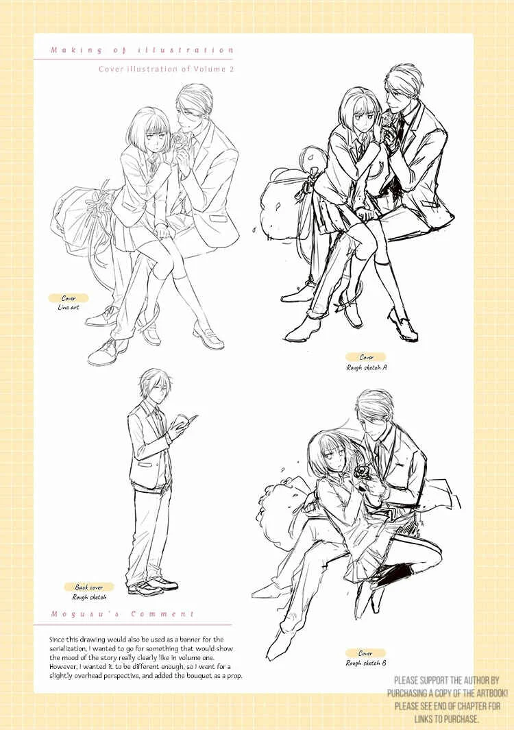Koi to Yobu ni wa Kimochi Warui Chapter 1: Une Fleur: Artbook - Ch 1-6 - Page 7