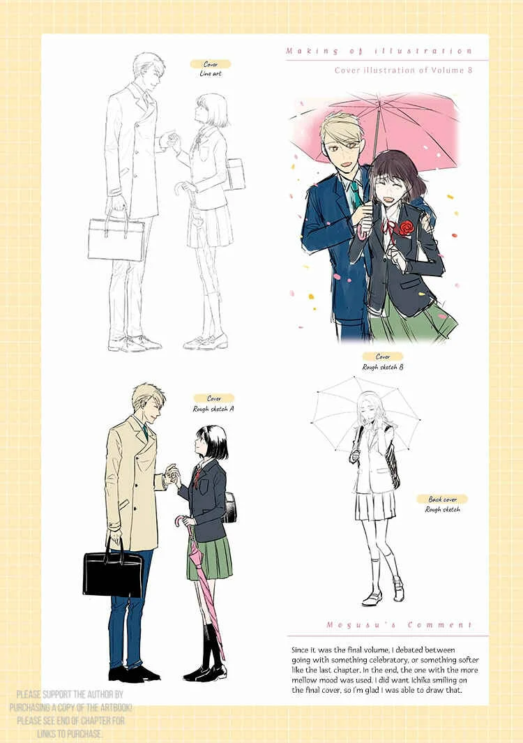 Koi to Yobu ni wa Kimochi Warui Chapter 1: Une Fleur: Artbook - Ch 1-6 - Page 14