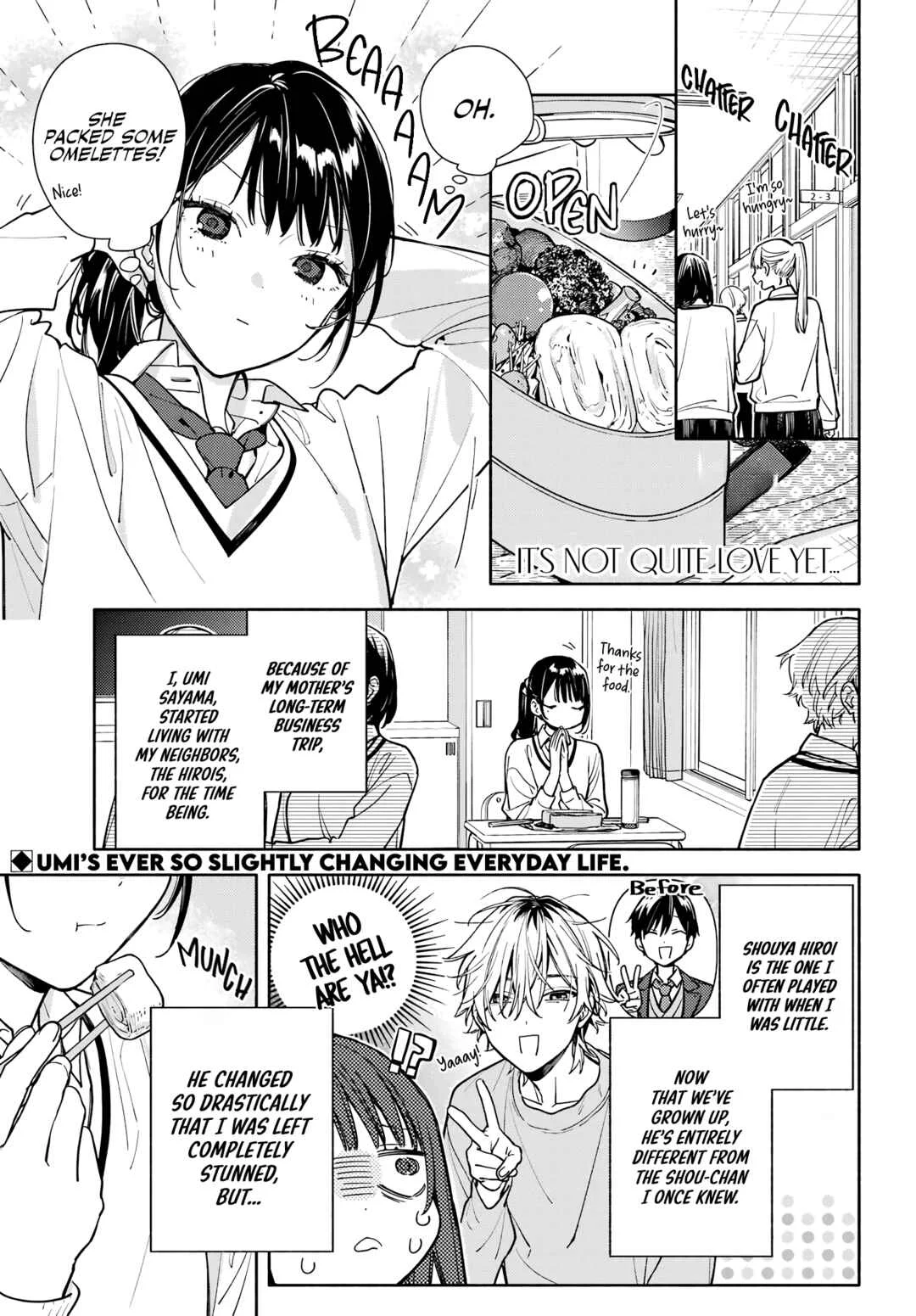 Koi to Yobu ni wa Sasayaka desu ga Chapter 2 - Page 2