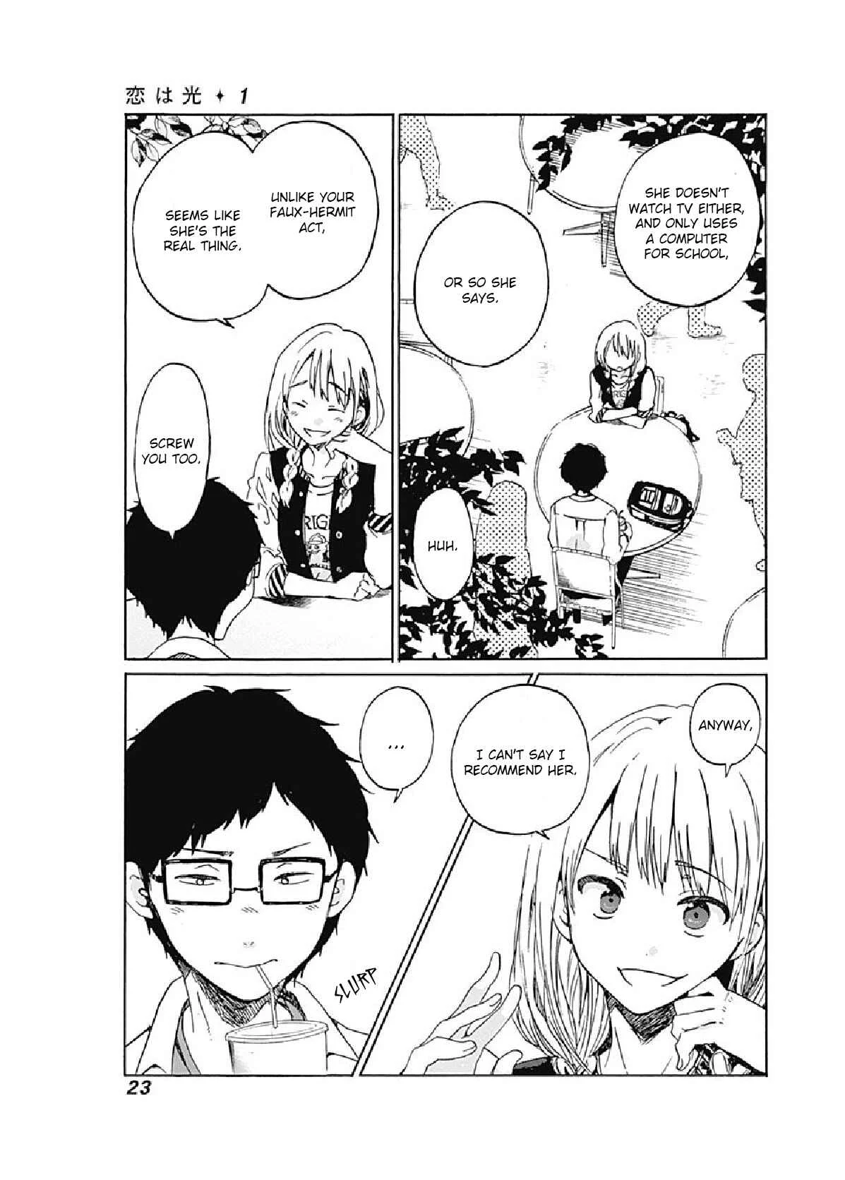 Koi wa Hikari Chapter 1: Sparkles - Page 22