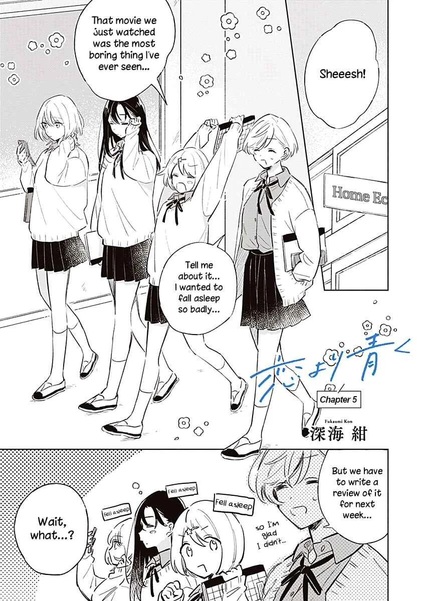 Koi yori Aoku Chapter 5 - Page 1