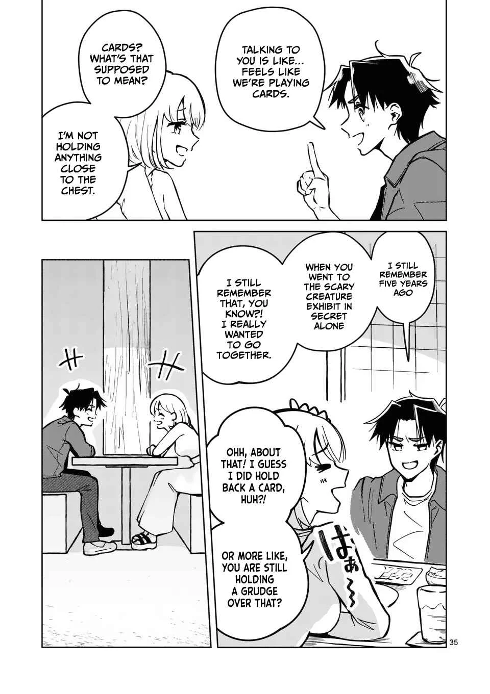 Koibito Ijou no Koto wo, Kanojo Janai Kimi to Chapter 1 - Page 36