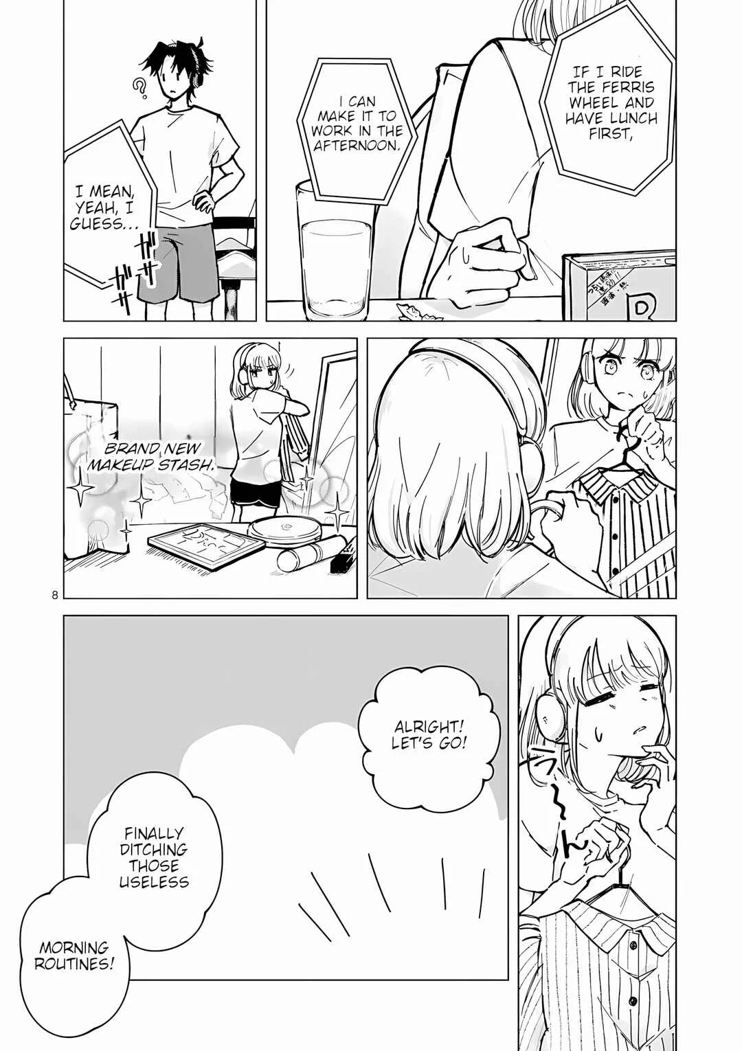 Koibito Ijou no Koto wo, Kanojo Janai Kimi to Chapter 4 - Page 8