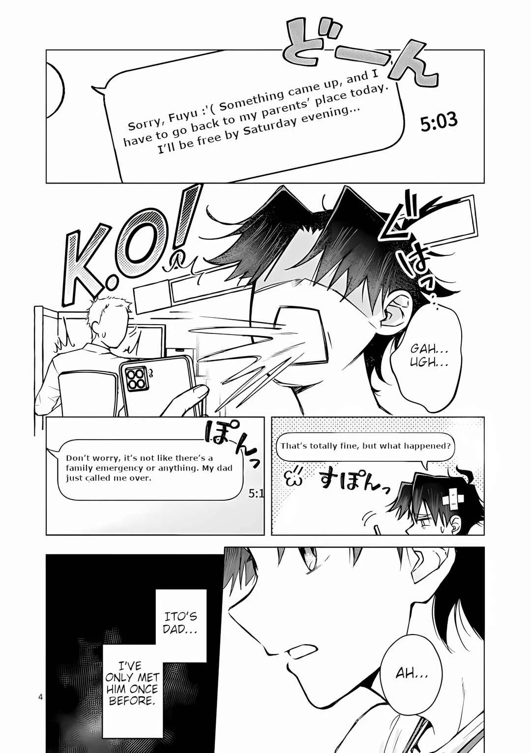 Koibito Ijou no Koto wo, Kanojo Janai Kimi to Chapter 5 - Page 4