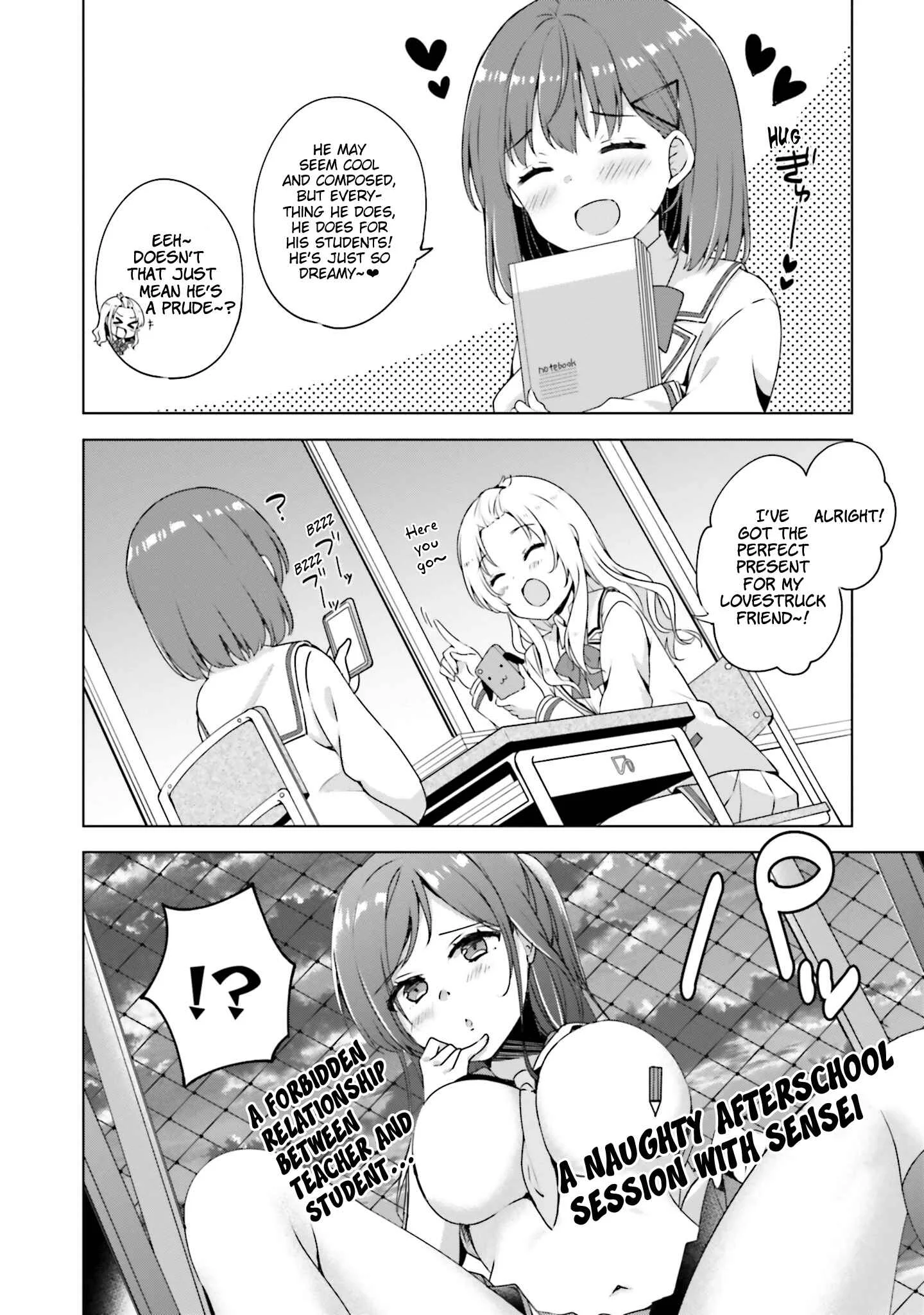 Koisuru Otome wa Eromanga ni Yume wo Miru Chapter 1: At the Rooftop... (Uncensored) - Page 10