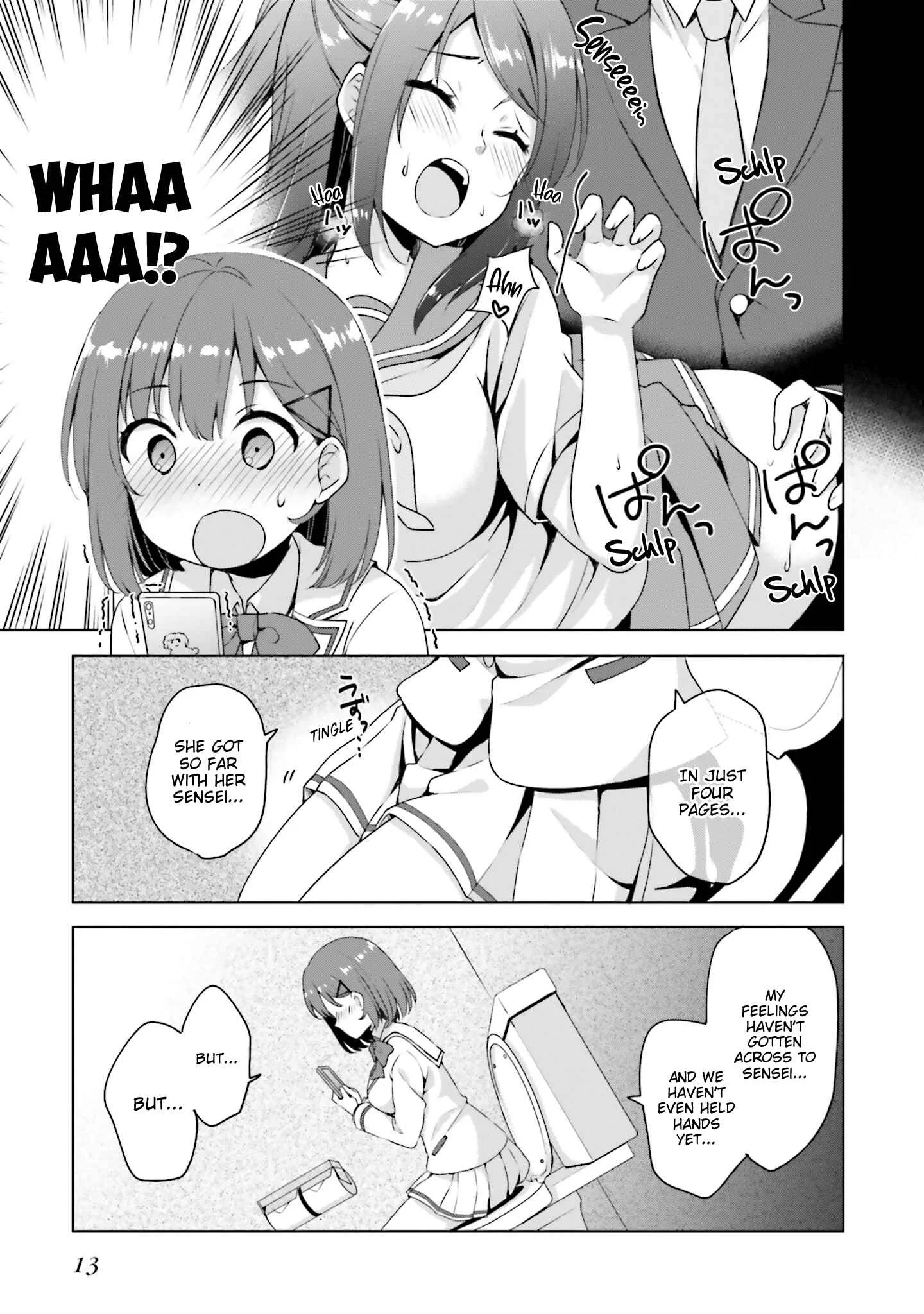 Koisuru Otome wa Eromanga ni Yume wo Miru Chapter 1: At the Rooftop... (Uncensored) - Page 13