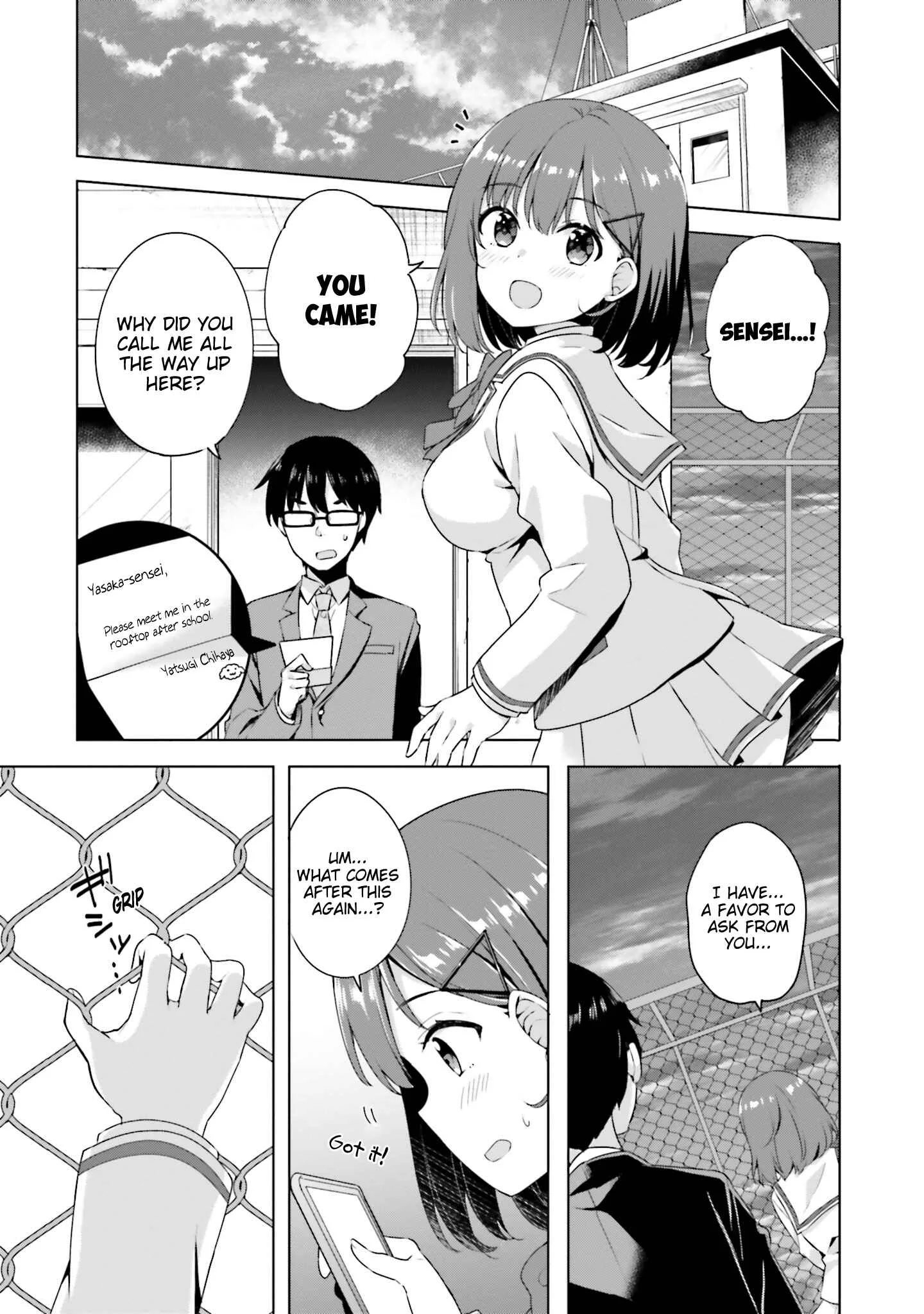 Koisuru Otome wa Eromanga ni Yume wo Miru Chapter 1: At the Rooftop... (Uncensored) - Page 15