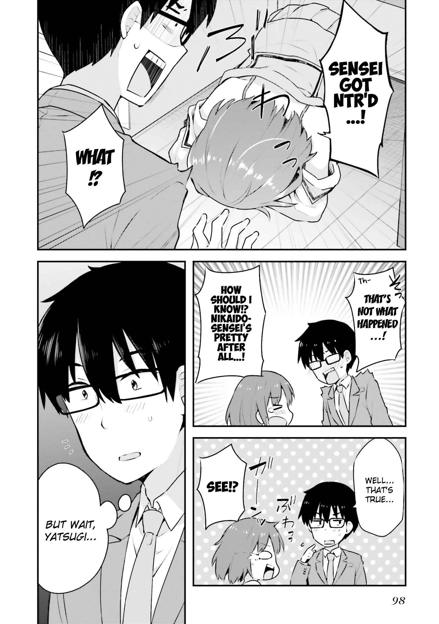 Koisuru Otome wa Eromanga ni Yume wo Miru Chapter 4: A Night at the Faculty Room... - Page 21