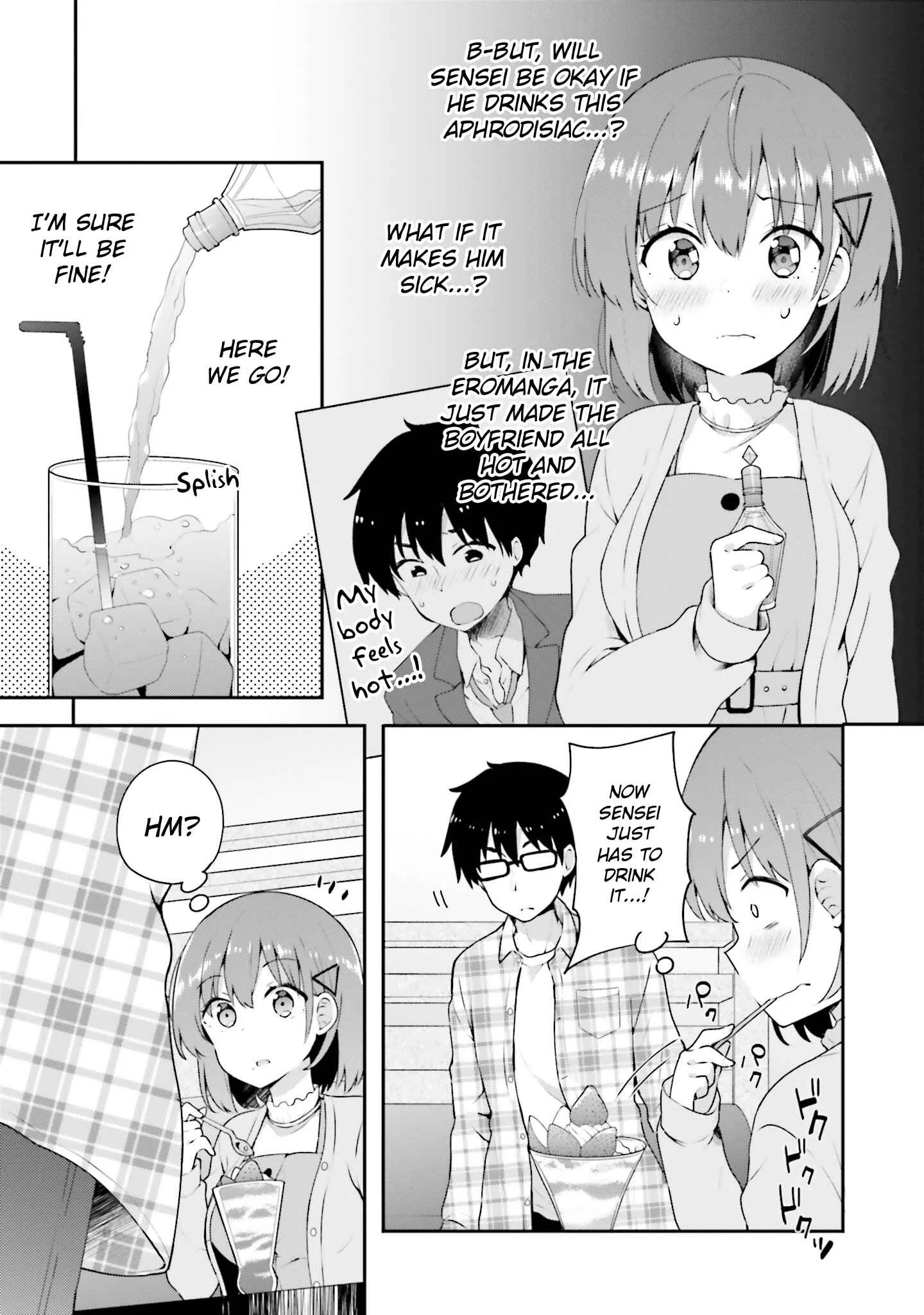 Koisuru Otome wa Eromanga ni Yume wo Miru Chapter 5: At the Cafe... - Page 9