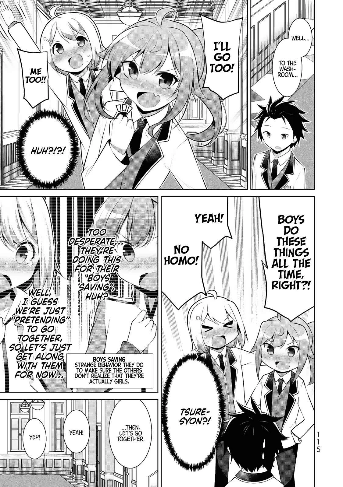 Koitsura no Shoutai ga Onna dato Ore dake ga Shitteiru Chapter 4 - Page 12