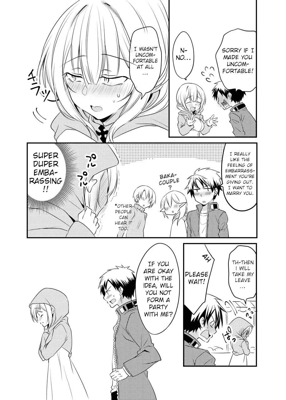 Kokoro ga Yomareru Kenshi-san to Shiro Madoushi-san no Hanashi Chapter 1 - Page 3