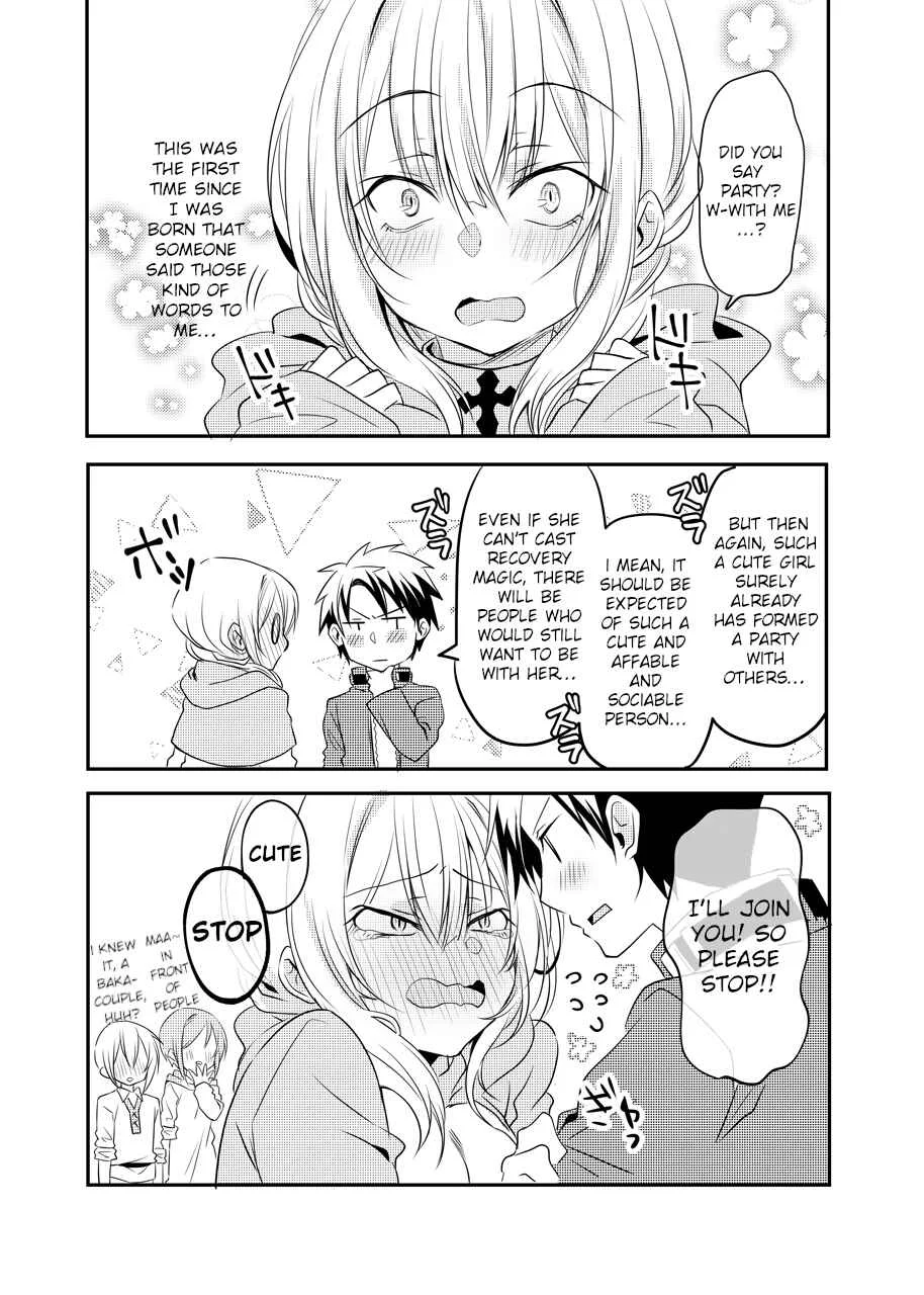 Kokoro ga Yomareru Kenshi-san to Shiro Madoushi-san no Hanashi Chapter 1 - Page 4