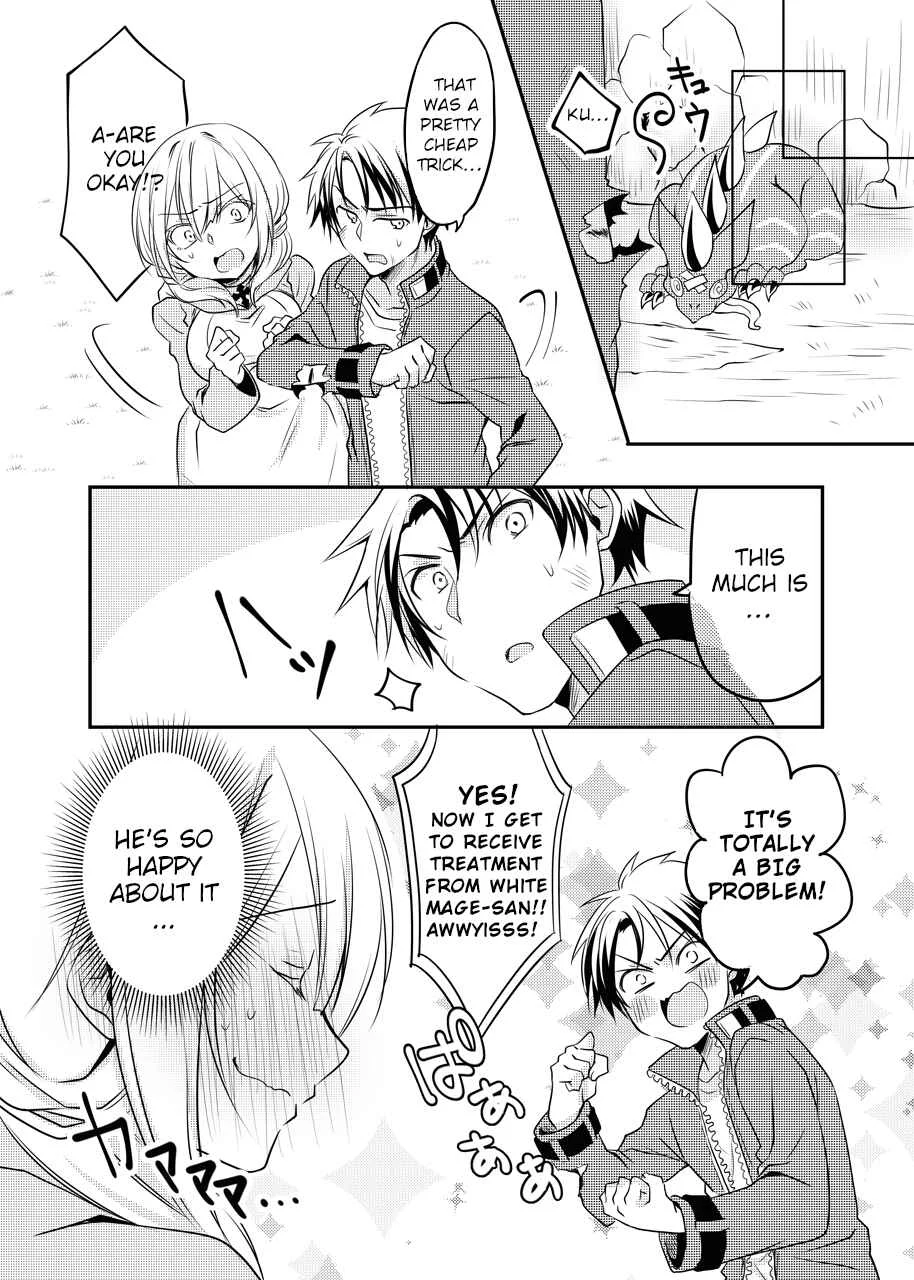 Kokoro ga Yomareru Kenshi-san to Shiro Madoushi-san no Hanashi Chapter 2 - Page 2